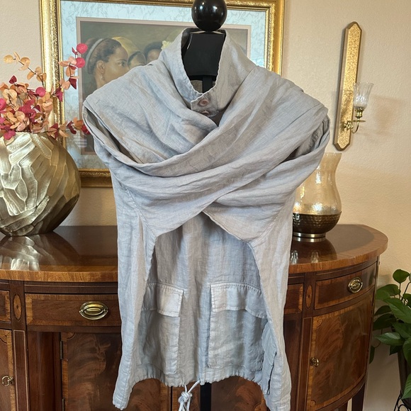 John Elliott Men’s M65 Linen Pullover - Picture 8 of 11